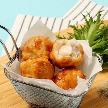 【一夫水產】激量海味花枝丸 (250g/6顆/包)