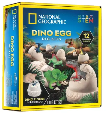 NATIONAL GEOGRAPHIC國家地理 恐龍派對挖掘套組