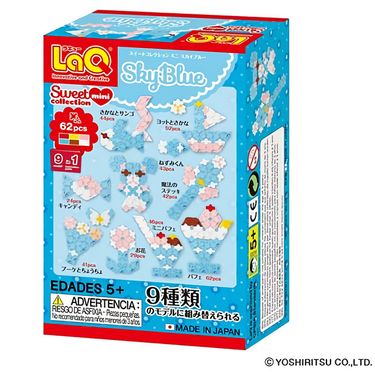 LaQ Q版女孩/ Sky Bule/ 62pcs