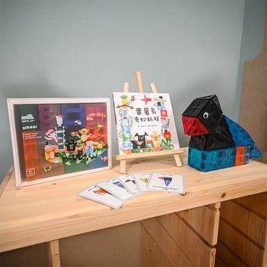MNTL磁力片/ 番薯島奇妙旅程/ 番薯島夢境組/ 特殊色/ 120pcs