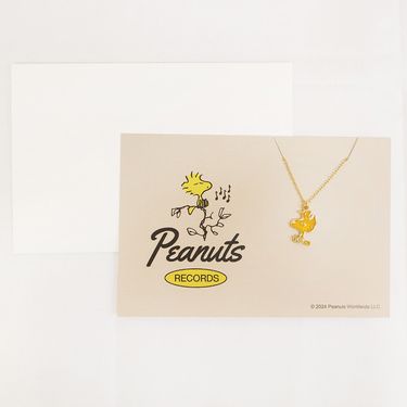 yajhih項鍊卡片Card Necklace/ 聯名款/ 史努比糊塗塔克款