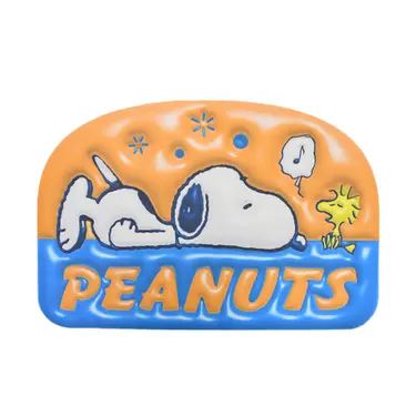 史努比Snoopy 3D視覺設計吸水止滑地墊(單片)/ 樂活