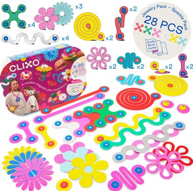 CLIXO創樂多磁力片/ 主題系列/ 閃閃飾品/ 28片