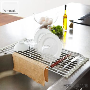 日本【YAMAZAKI】Plate多功能瀝水架-S