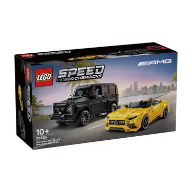 LEGO樂高積木/ 極速賽車系列/ 76924/ SPD-Mercedes AMG G63和SL63