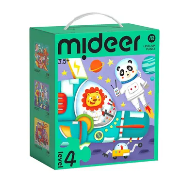 MiDeer進階式拼圖/ 交通/ Level 4