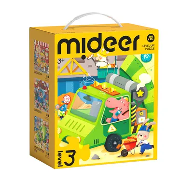 MiDeer進階式拼圖/ 城市交通/ LEVEL3