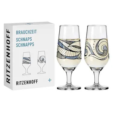 【德國 RITZENHOFF】傳承時光系列- 生命之水烈酒Shot 對杯組 / 59 ml