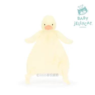 Jellycat黃色小鴨安撫甜睡巾