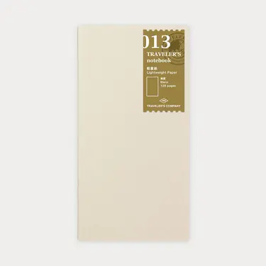 日本 TRAVELER'S COMPANY TRAVELER'S notebook 013 旅人手帳輕量紙內頁本