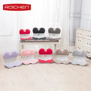 【韓國Roichen】減壓舒適護脊坐墊 / 女用/ 奶茶色