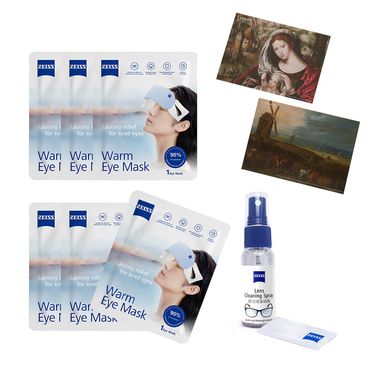 ZEISS蔡司蒸氣眼罩6入+蔡司清潔液組30ml