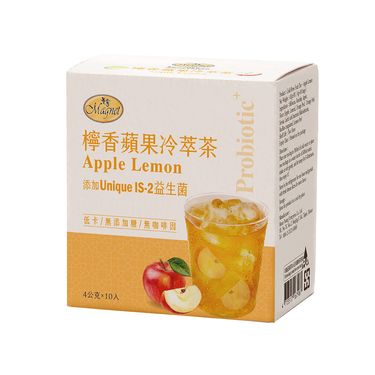 曼寧檸香蘋果冷萃茶/ 4g/ 10入/ 盒