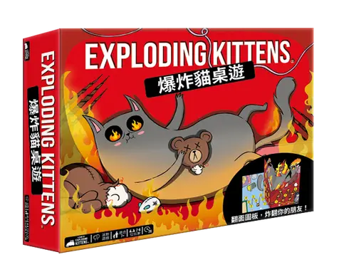 GoKids玩樂小子桌上遊戲/ 爆炸貓桌遊