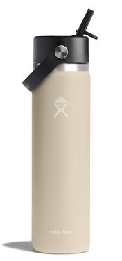 Hydro Flask 24oz寬口吸管真空保溫鋼瓶/ 燕麥色