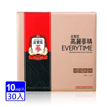 效期品 正官庄 高麗蔘精 EVERYTIME 30入禮盒(效期至2025/11/14)