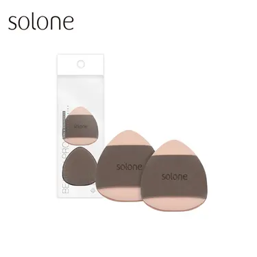 Solone彈力雙面舒芙蕾海綿/ 小飯糰2入