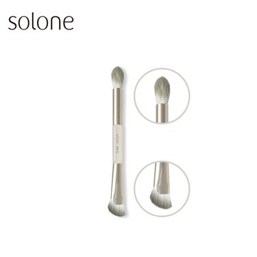 Solone多功袖珍鐮刀暈染雙頭刷/ MB02