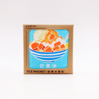 yajhih磁磚冰箱貼Tile Magnet/ 台灣文化/ 芒果冰