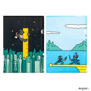 【誠品限定】unpis資料夾兩入組/ 電影場景