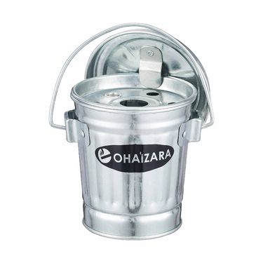 日本渡邊金屬ohaizara 手工製桌上型煙灰缸 0.35L/ 銀色