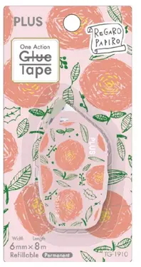 PLUS包裝紙系列豆豆貼/ 限定版/ 米豆花/ 6mm*8m