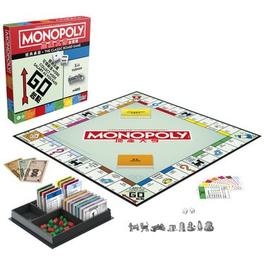 Hasbro地產大亨/ 快速成交地產投資遊戲/ 經典台灣版