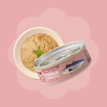 Abao肉泥ᴛᴜᴛᴜ土魠罐/ 土魠佐豬肉/ 80g/ 罐
