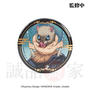 【誠品獨家】鬼滅之刃 圓形別針/ 嘴平伊之助