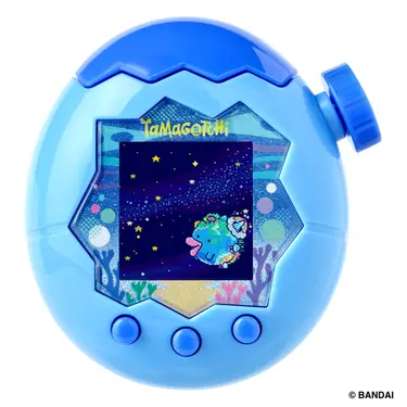 Tamagotchi塔麻歌子電子寵物/ 樂園系列/ 藍色水域