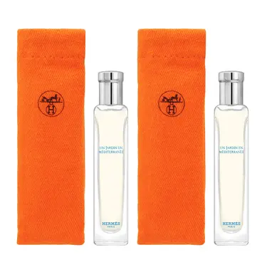 HERMES愛馬仕 地中海花園淡香水(15ml) 2入組_平行輸入