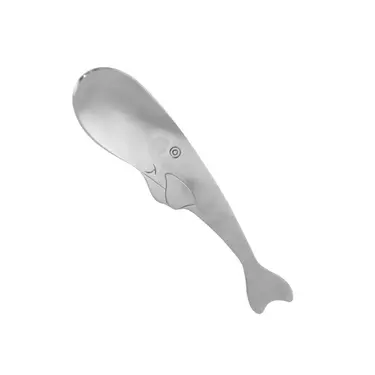 日本SALUS佐藤金屬動物造型餐具/ 鯨魚匙/ M