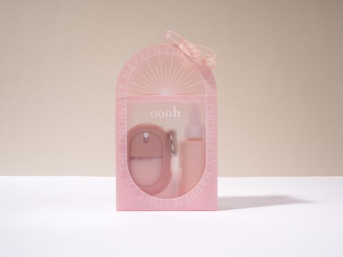 喔喔oooh香氛護手噴禮盒/ 春光爛漫/ 玫瑰粉