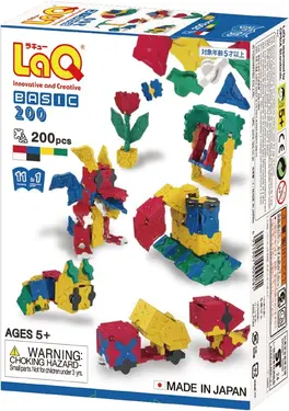 LaQ基礎200/ 200pcs