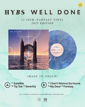 WELL DONE (12" FANTASY VINYL/2025 EDITION)