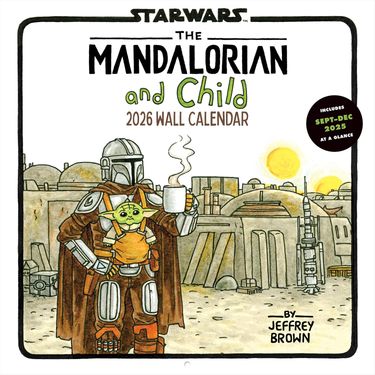 2026美國 CHRONICLE 掛曆/ Star Wars the Mandalorian and Child