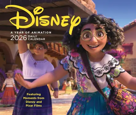 2026美國 CHRONICLE 桌曆/ Disney a Year of Animation
