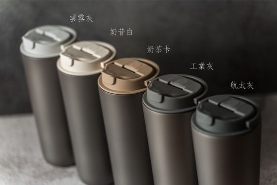 鈦造/純鈦跳跳杯/鈦色系列【工業灰蓋】附純鈦吸管/ 800ml