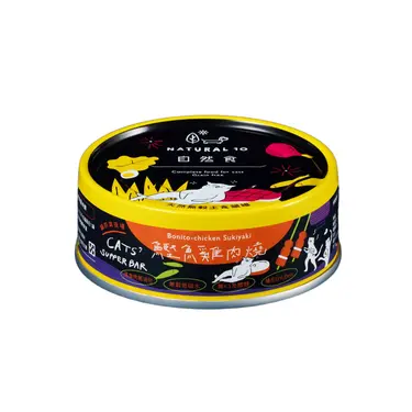 Natural10自然食貓咪主食罐 / 宵夜鰹魚雞肉燒