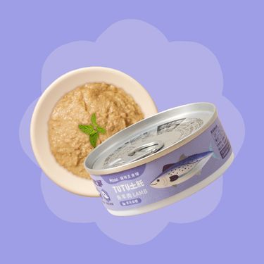 Abao肉泥ᴛᴜᴛᴜ土魠罐/ 土魠佐羊肉/ 80g/ 罐