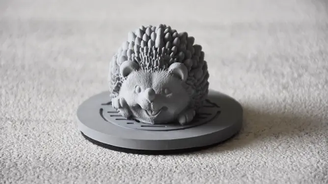 官田烏金造型擴香石/ 刺蝟