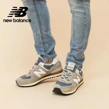 【New Balance】復古鞋_U574WGN-D_中性_灰藍色/ US10.0-28cm