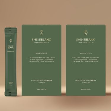 SHINE BLANC 潔淨清新漱口水-麝香葡萄(11mlx30包入)