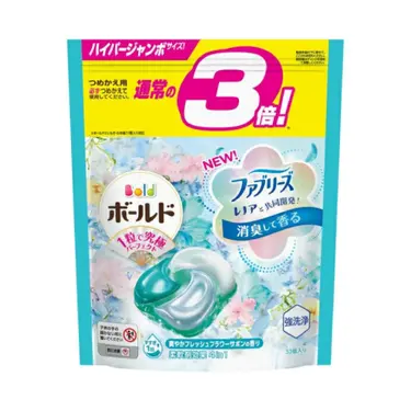 P&G 4D立體洗衣球/ 33入/ 袋裝/ 清新花香/ 平行輸入