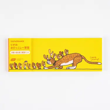 日本ほぼ日手帳信紙組/ 100% Orange/ 松鼠搬家日