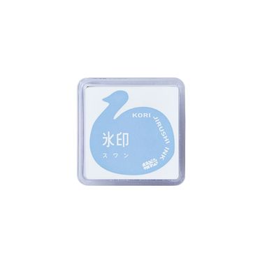KING JIM HITOTOKI冰塊印台/ 天鵝藍