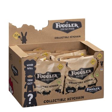 FUGGLER放克牙寶鑰匙圈/ S1/ 共44款隨機出貨