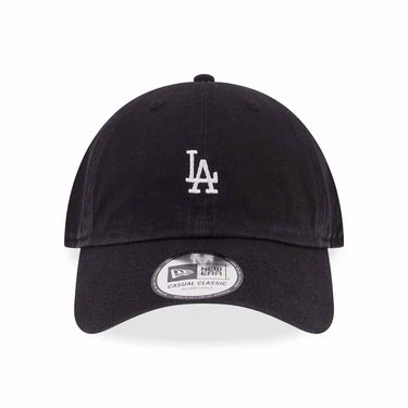 NEW ERA CASUAL CLASSIC ESSENTIAL MINI LOGO棒球帽/ 洛杉磯道奇/ 黑