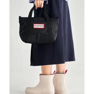 HUNTER迷你尼龍托特包/ 黑色H