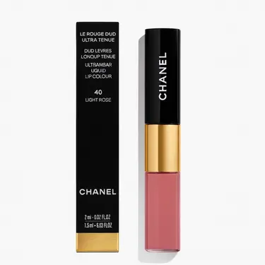CHANEL香奈兒 超炫耀持色唇萃3.5ml 雙頭 40 - 玫瑰拿鐵 體驗版 平行輸入版